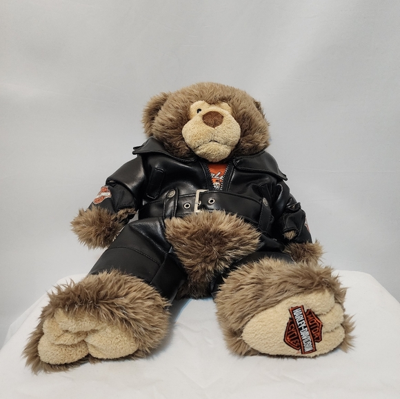 Harley-Davidson large Collectable BEAR - Picture 8 of 9